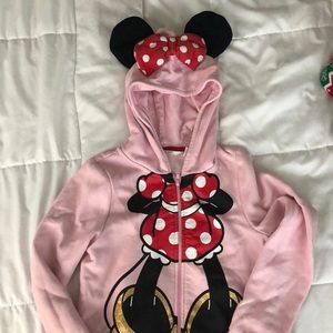 Disney H&M Girls Minnie Mouse hoodie